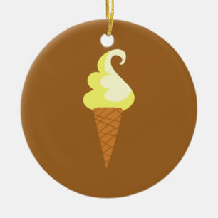 Adorno De Cerámica Helado