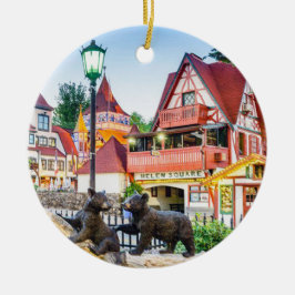 Adorno De Cerámica Helen, Helen Georgia, Helen Ornament