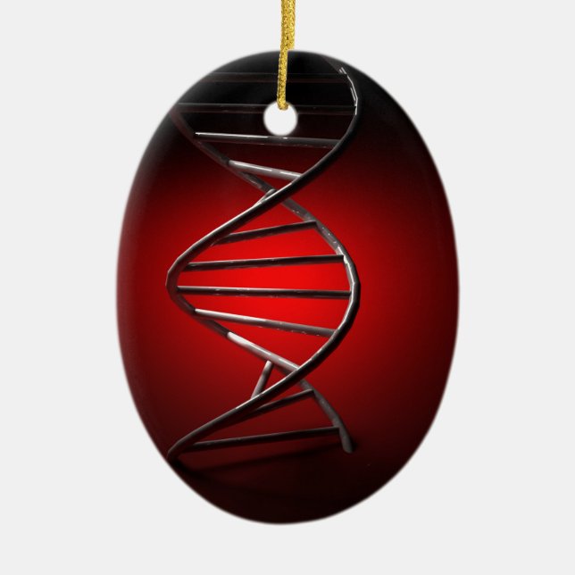 Adorno De Cerámica Helix doble de ADN (Frente)