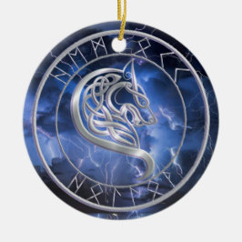 Adorno De Cerámica Hemlock Hollow Ornament