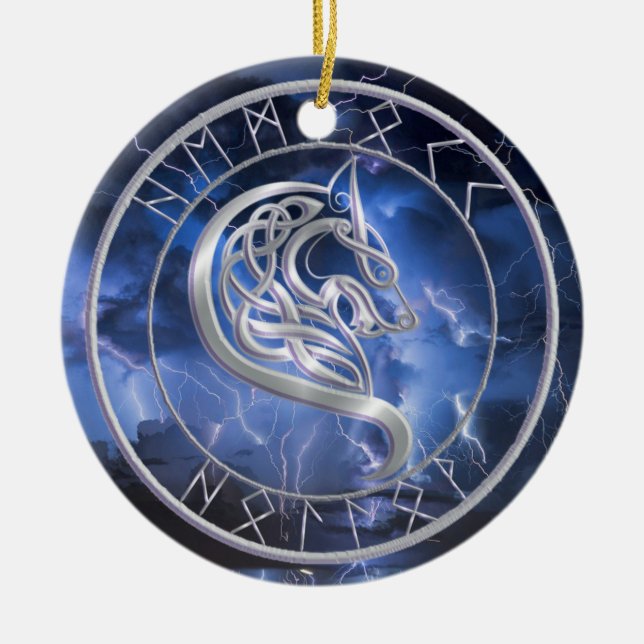 Adorno De Cerámica Hemlock Hollow Ornament (Frente)