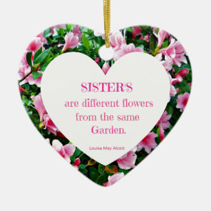 Adorno De Cerámica ¡Hermanas!