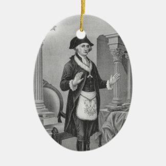 Adorno De Cerámica Hermano George Washington