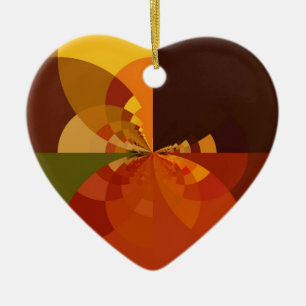 Adorno De Cerámica Hermosa Tierra Resumen Arte Impresión