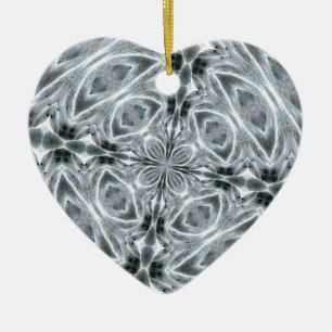 Adorno De Cerámica Hermoso Kladescopio de Siesta Keys Oscuro Precioso