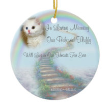 Hermoso memorial Mascota personalizado con oración