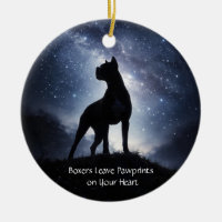 Hermoso perro boxeador Navidad 