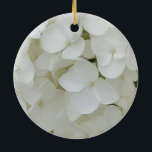Adorno De Cerámica Hidrangea Flores Flores Blanco Floral Elegante Blo<br><div class="desc">Hidrangea Flores Flores Blanco Floral Elegante Fotografía de Flor</div>