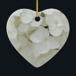 Adorno De Cerámica Hidrangea Flores Flores Blanco Floral Elegante Blo<br><div class="desc">Hidrangea Flores Flores Blanco Floral Elegante Fotografía de Flor</div>