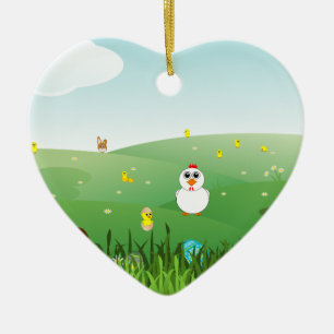 Adorno De Cerámica hierba de la Semana Santa