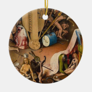Adorno De Cerámica Hieronymus Bosch-El Jardín del Infierno