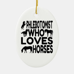Adorno De Cerámica Hígado Lover Phlebotomist