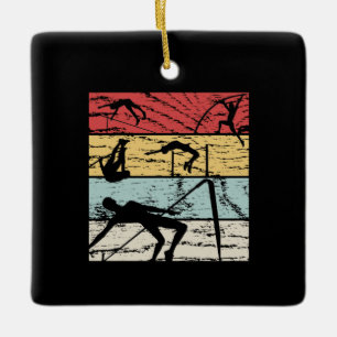 Adorno De Cerámica High Jump Retro