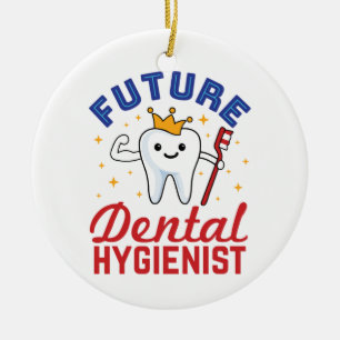 Adorno De Cerámica Higienista Dental Futuro RDH