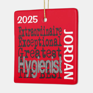Adorno De Cerámica Higienista Extraordinaria PERSONALIZADA