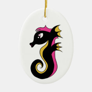 Adorno De Cerámica Hijahorse de Neon
