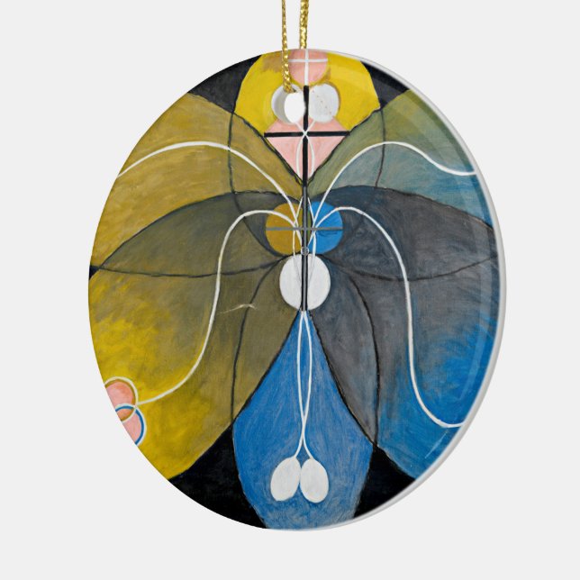 Adorno De Cerámica Hilma af Klint - La Evolución, 9 (Izquierda)