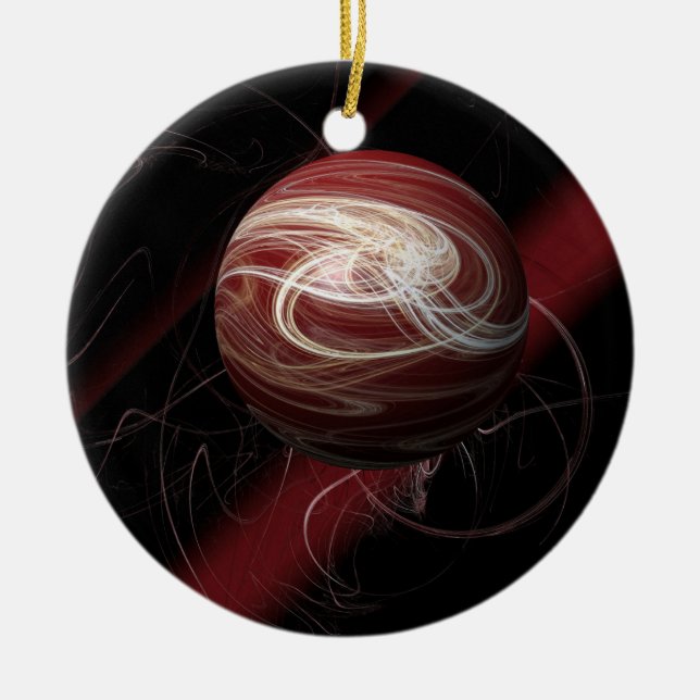 Adorno De Cerámica Hilos del Cosmos (Frente)