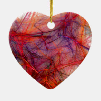 Adorno De Cerámica Hilos del rojo