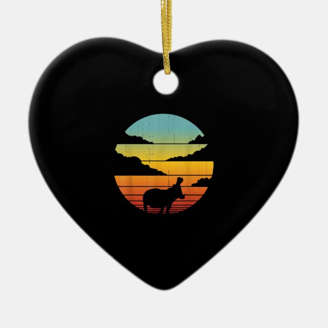 Adorno De Cerámica Hipopótamo 60 Hippo de los 70 | Hippo Lover (Frente)