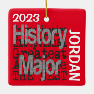 Adorno De Cerámica Historia Mayor PERSONALIZADO Extraordinaria