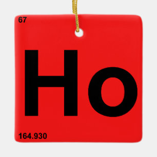 Adorno De Cerámica Ho Ho Ho