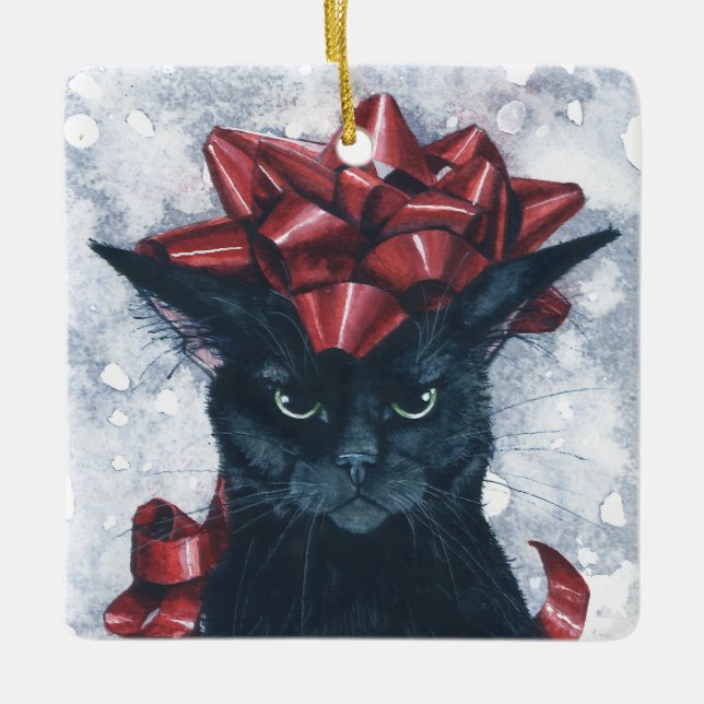 Adorno De Cerámica Ho. Ho. Ho. (Anverso)