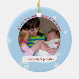 Adorno De Cerámica Ho Ho Ho Ho, primera Navidad, como foto de la Gran