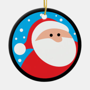 Adorno De Cerámica ¡Ho Ho Ho! Papá Noel