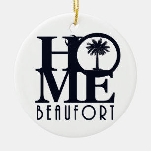 Adorno De Cerámica HOGAR Beaufort SC