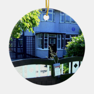 Adorno De Cerámica Hogar de la niñez de John Lennon