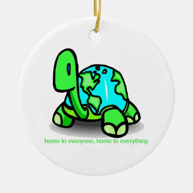 Adorno De Cerámica hogar de todos (Frente)