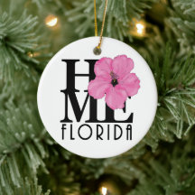 HOGAR Florida Rosa Hibiscus