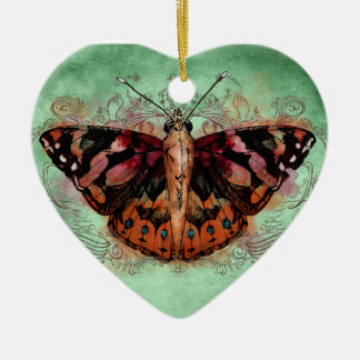 Adorno De Cerámica Hogar - señora pintada