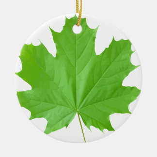 Adorno De Cerámica Hoja de arce