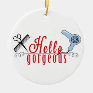 Adorno De Cerámica Hola Gorgeo