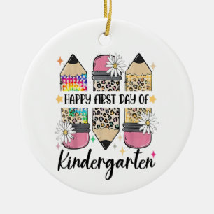 Adorno De Cerámica Hola, Guardería De Vuelta A La Escuela