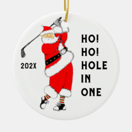 Adorno De Cerámica Hole-in-one Collectible.