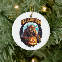Hombre lobo de Halloween
