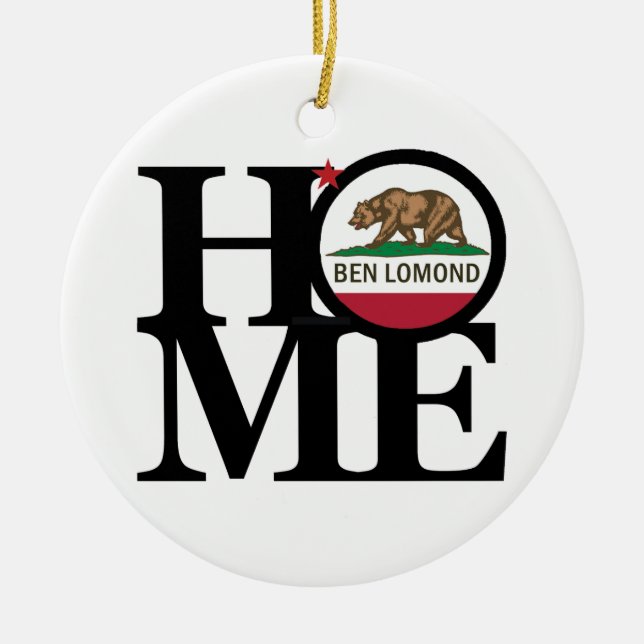 Adorno De Cerámica HOME Ben Lomond (Frente)