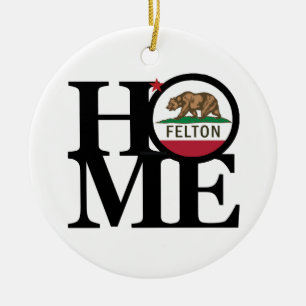 Adorno De Cerámica HOME Felton CA
