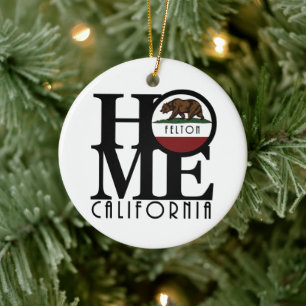 Adorno De Cerámica HOME Felton California