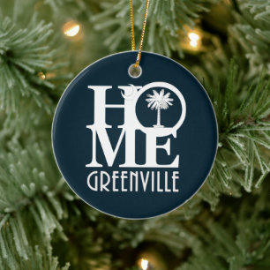 Adorno De Cerámica HOME Grenville South Carolina