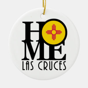 Adorno De Cerámica HOME Las Cruces