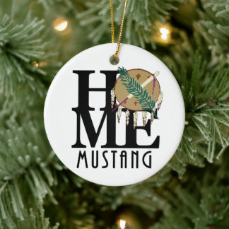 Adorno De Cerámica HOME Mustang Oklahoma