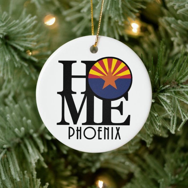 Adorno De Cerámica HOME Phoenix Arizona (Árbol)