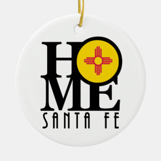 Adorno De Cerámica HOME Santa Fe Nuevo México