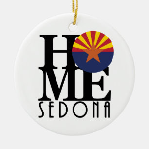 Adorno De Cerámica HOME Sedona Arizona