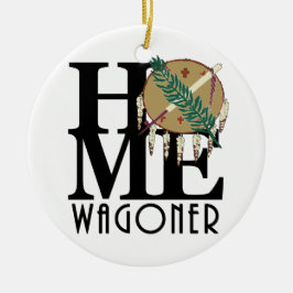 Adorno De Cerámica HOME Wagoner Oklahome