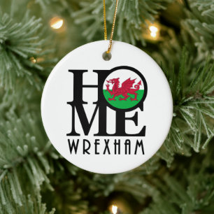 Adorno De Cerámica HOME Wrexham Wales